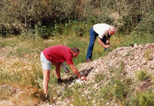Goldsuche am Klondike