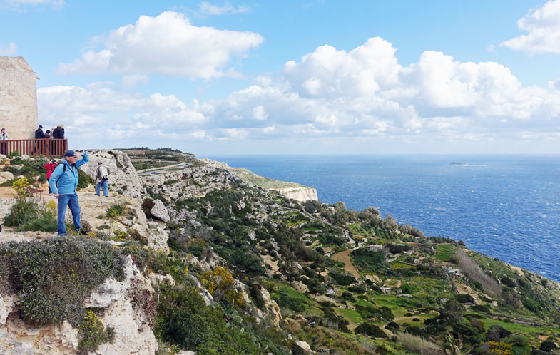 Dingli Klippen
