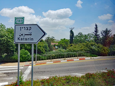Straßenschild Katsrin