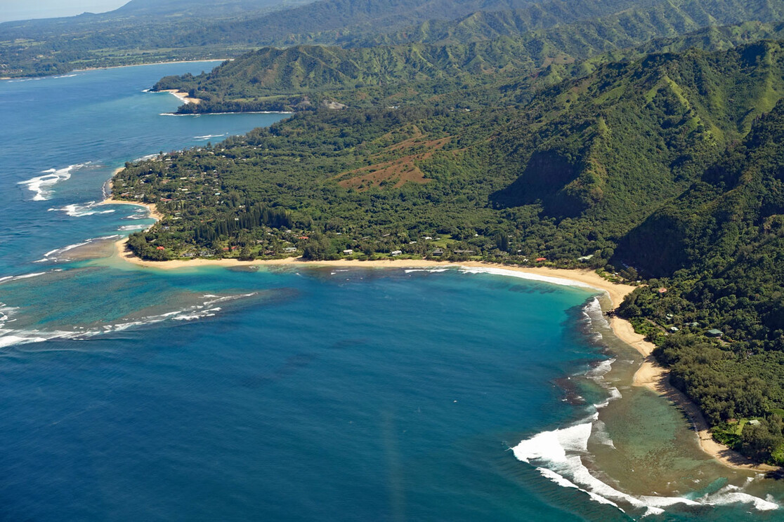 Der Tunnel Beach auf Kauai