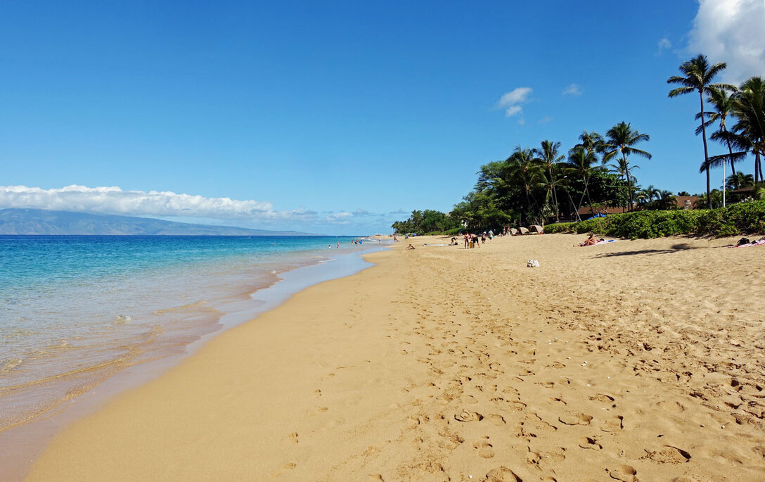 Der Strand von Kaanapali North