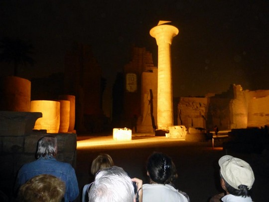 Lightshow in Karnak