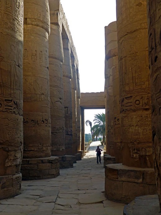 Säulen in Karnak