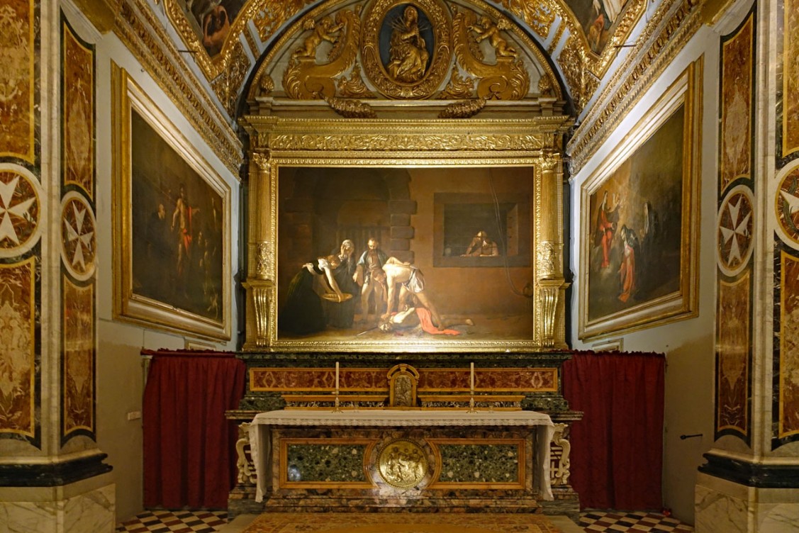 Caravaggio: Die Enthauptung des Johannes