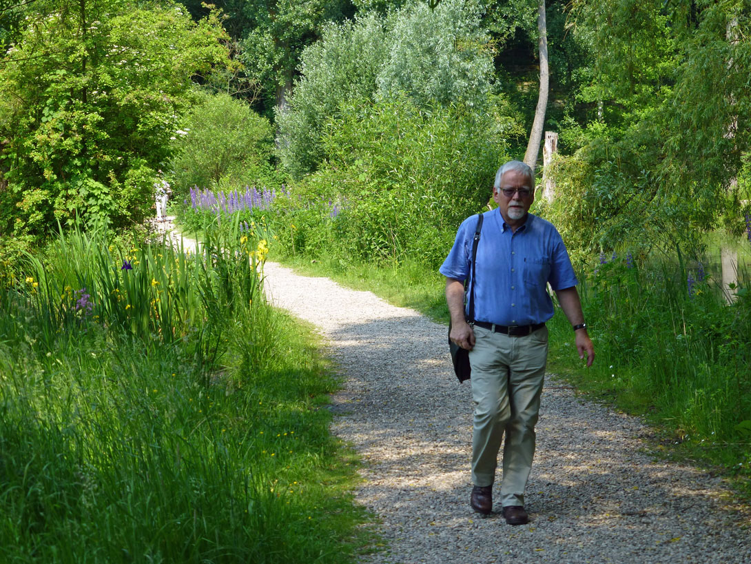 Martin-Walter Ruf im Museum Insel Hombroich