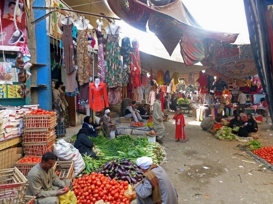 Bazar in Luxor
