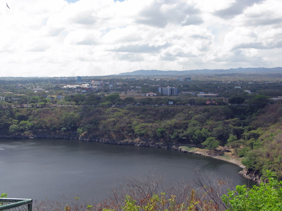 Die Laguna Tiscapa in Managua