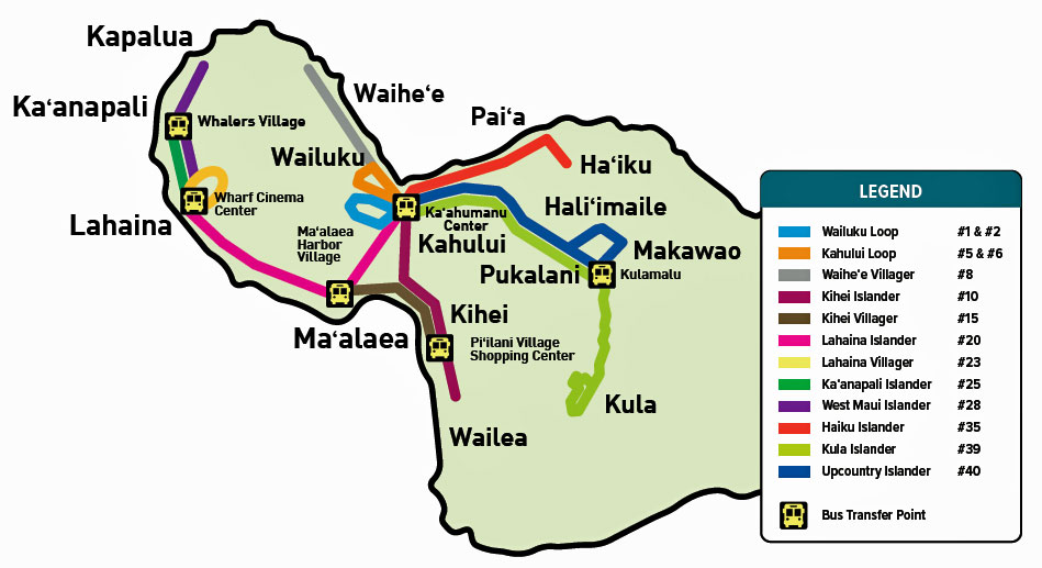 maui bus trip planner