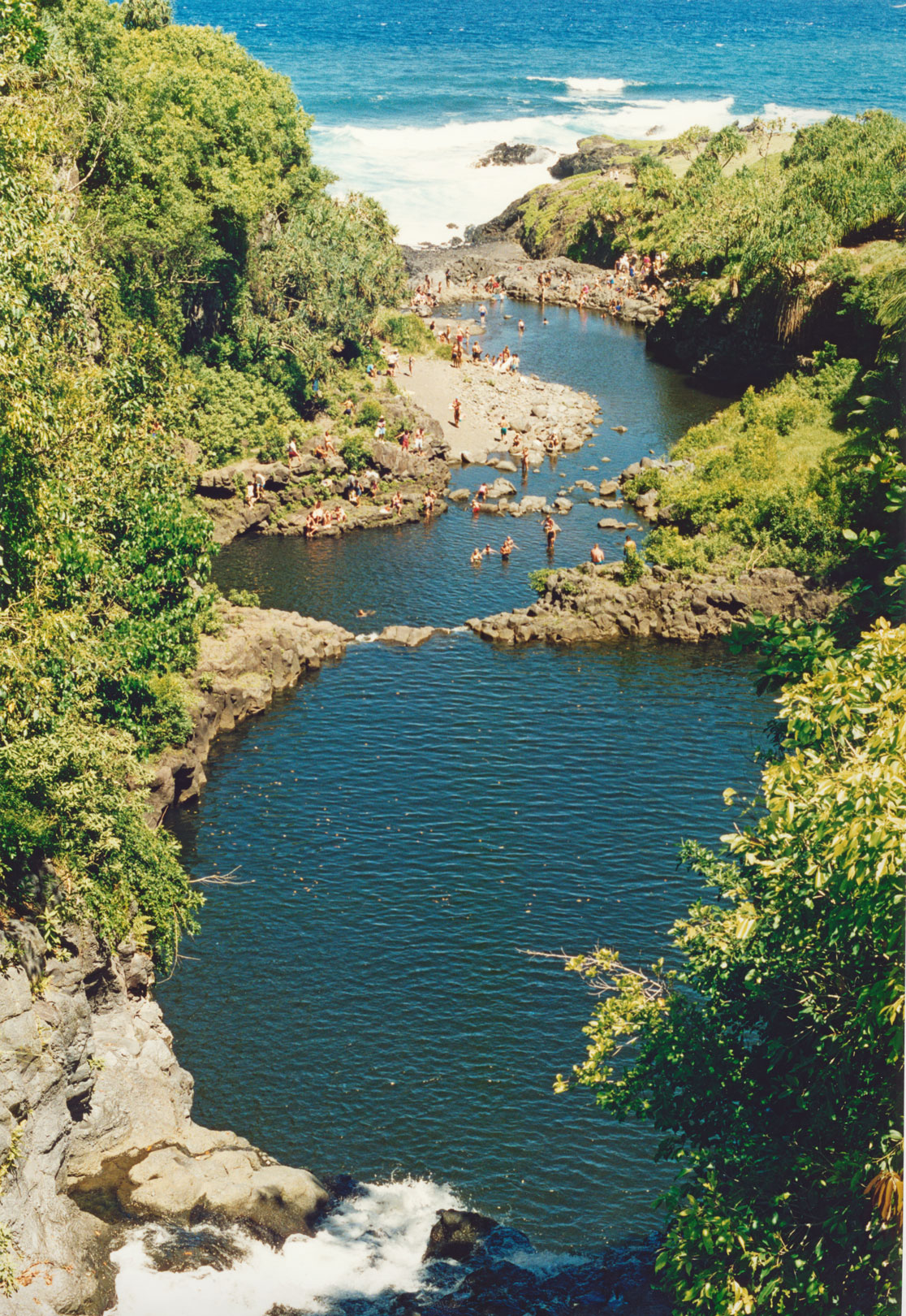 Die Seven Sacred Pools auf Maui