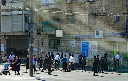 Straße in Mea She´arim