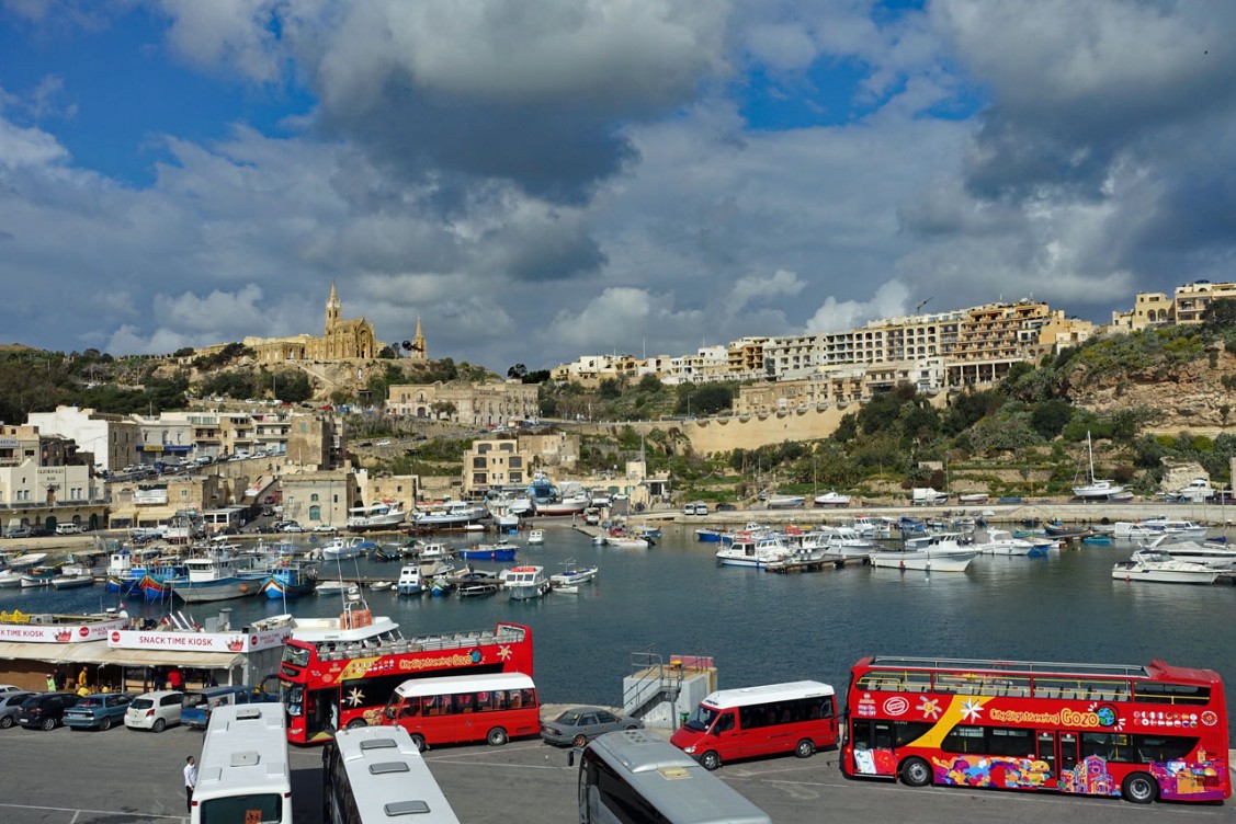 Mgarr - der Hafen auf Gozo