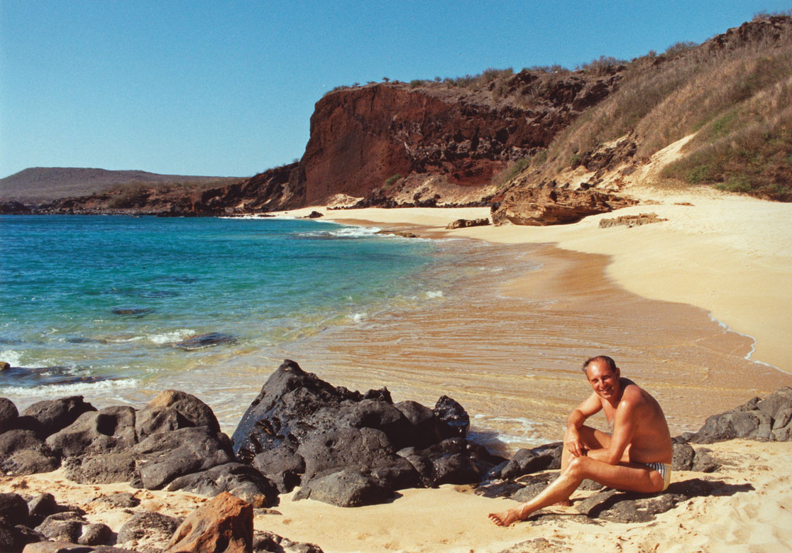 Am Kipuhi Beach auf Molokai