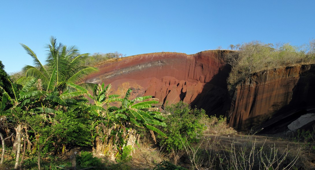 Sandsteinfelsen bei Granada in Nicaragua